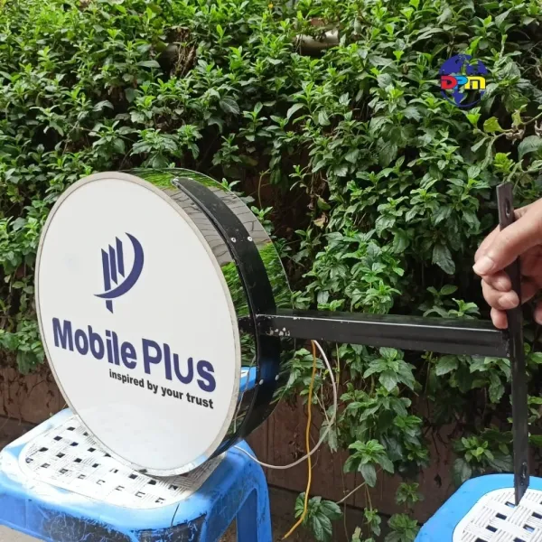 Premium Advertising Round LED Bell Sign