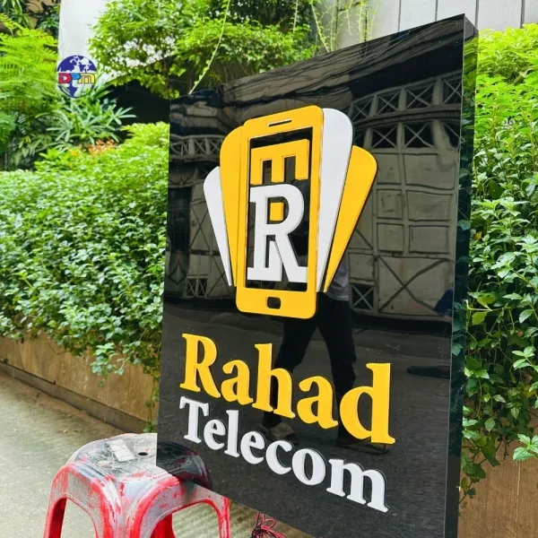 3D Solid Raised-Letter LED Acrylic Signage