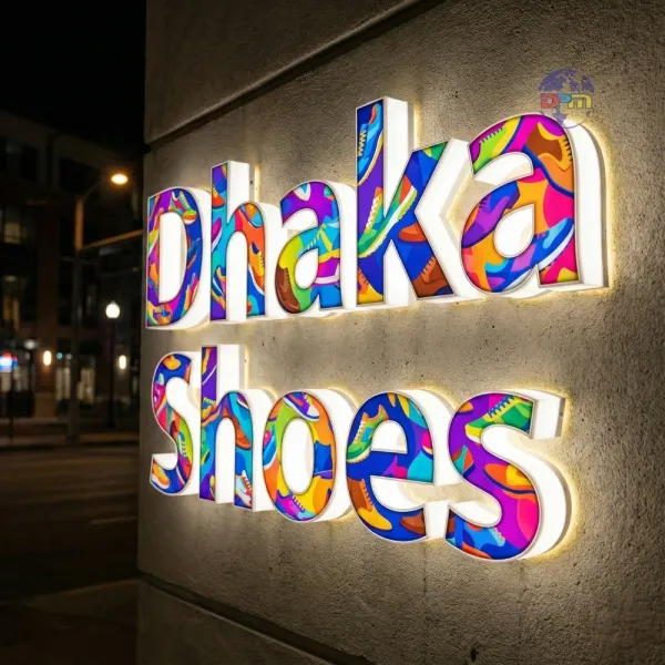 Thematic Printed 3D LED Acrylic Lettering Signage